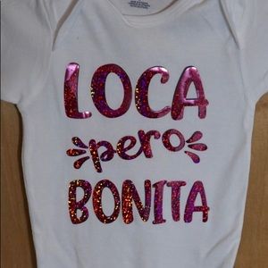 Handmade Baby onesies and toddler tops